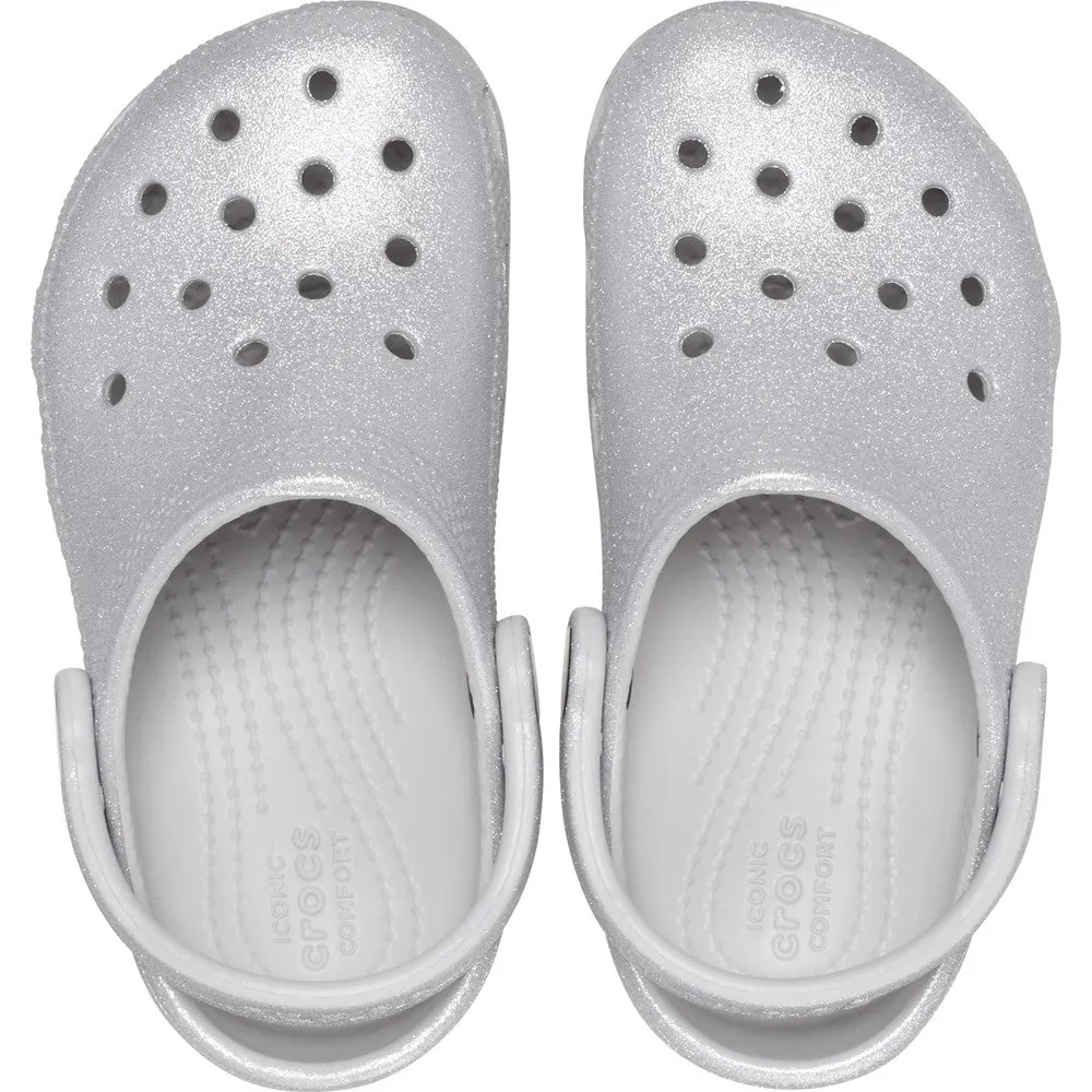 Crocs Kids Classic Glitter Clog