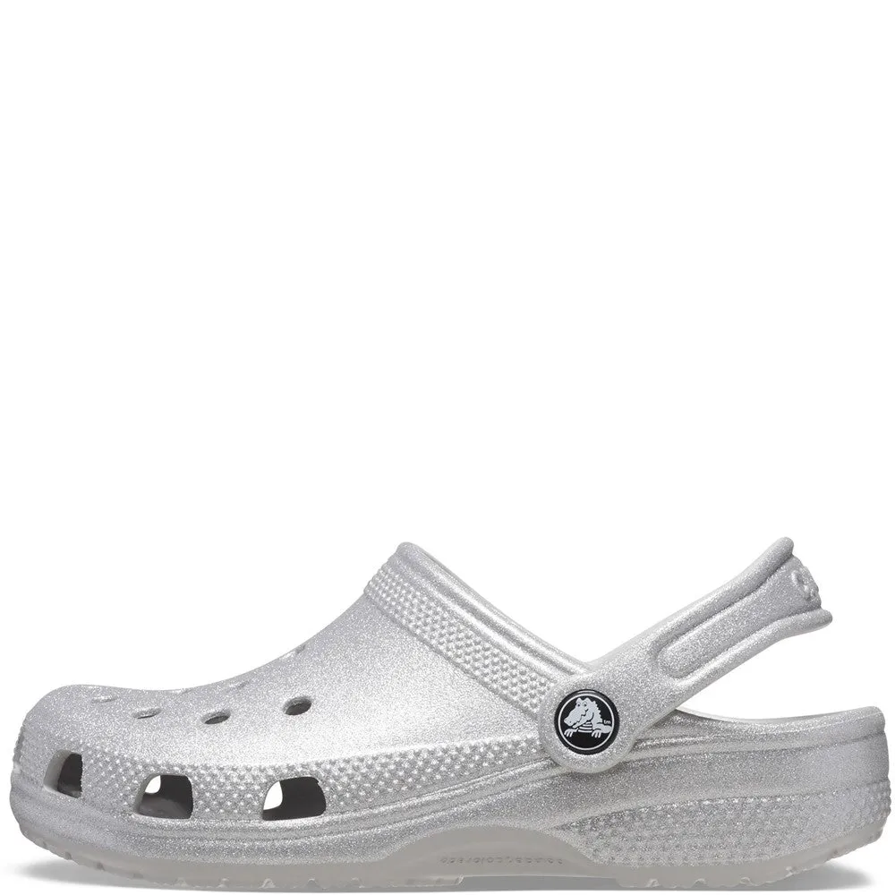 Crocs Kids Classic Glitter Clog