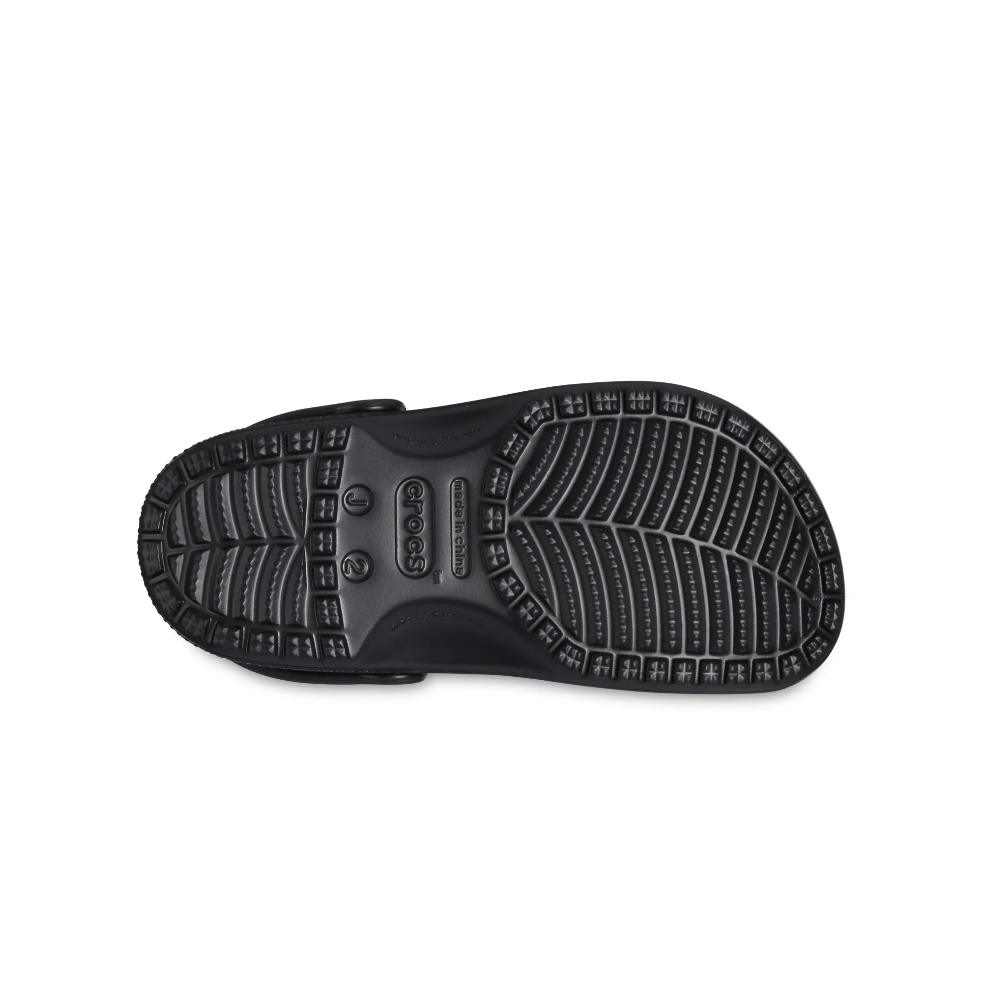 Crocs KIDS' CLASSIC GLOW BLACK CAT CLOG