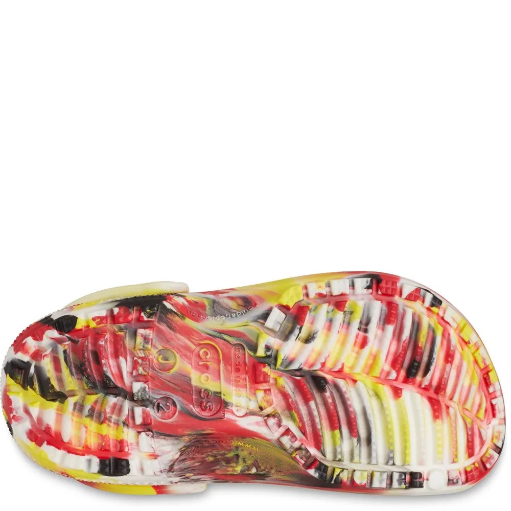 Crocs Kids Classic Marbled Clog