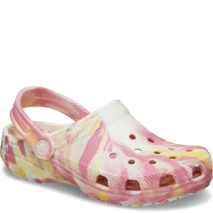 Crocs Kids Classic Marbled Clog
