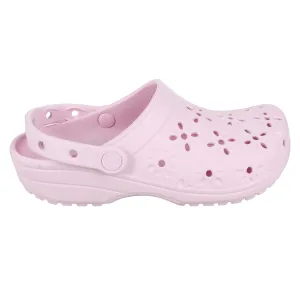 Crocs Kids' Floral Cut-Out Clog