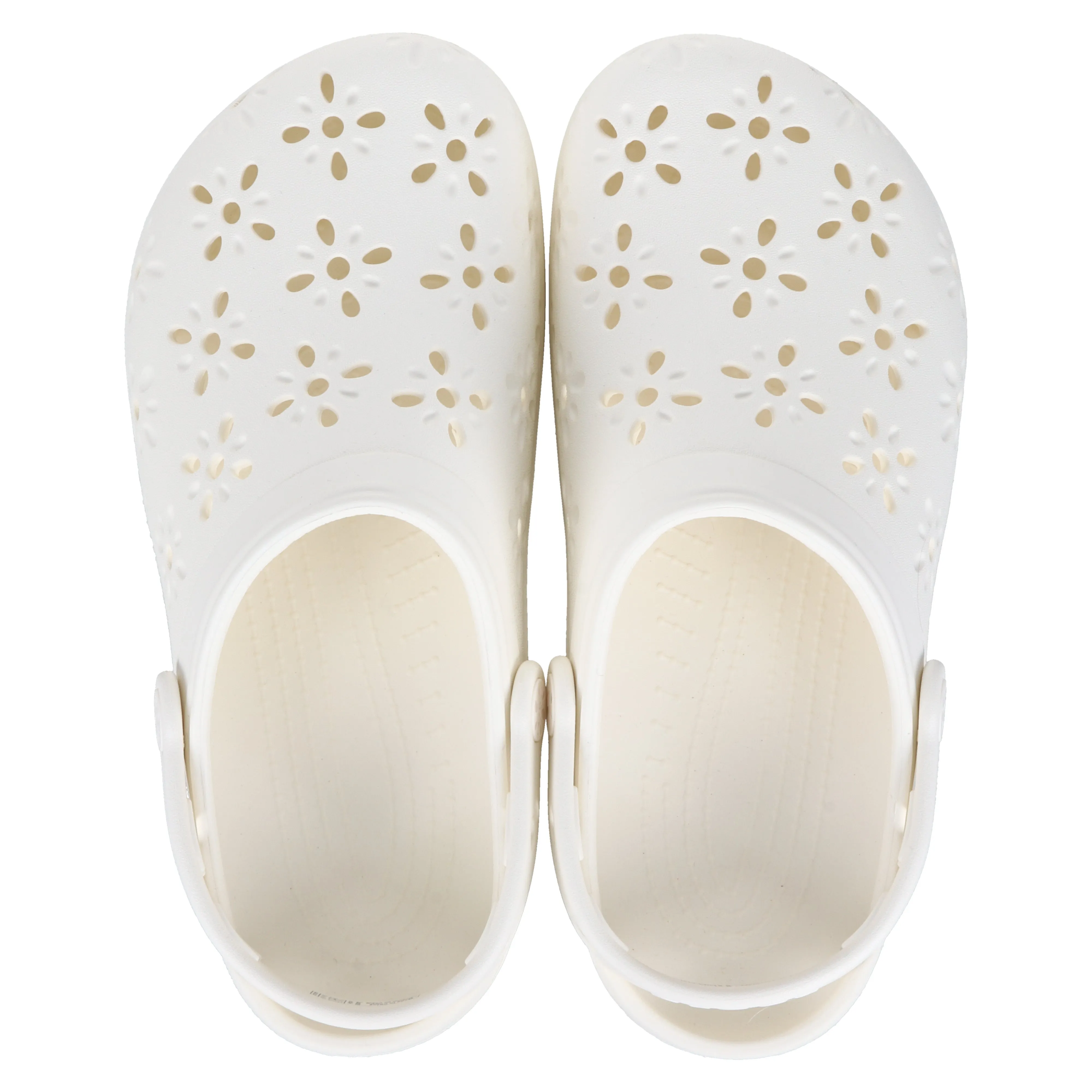 Crocs Kids' Floral Cut-Out Clog