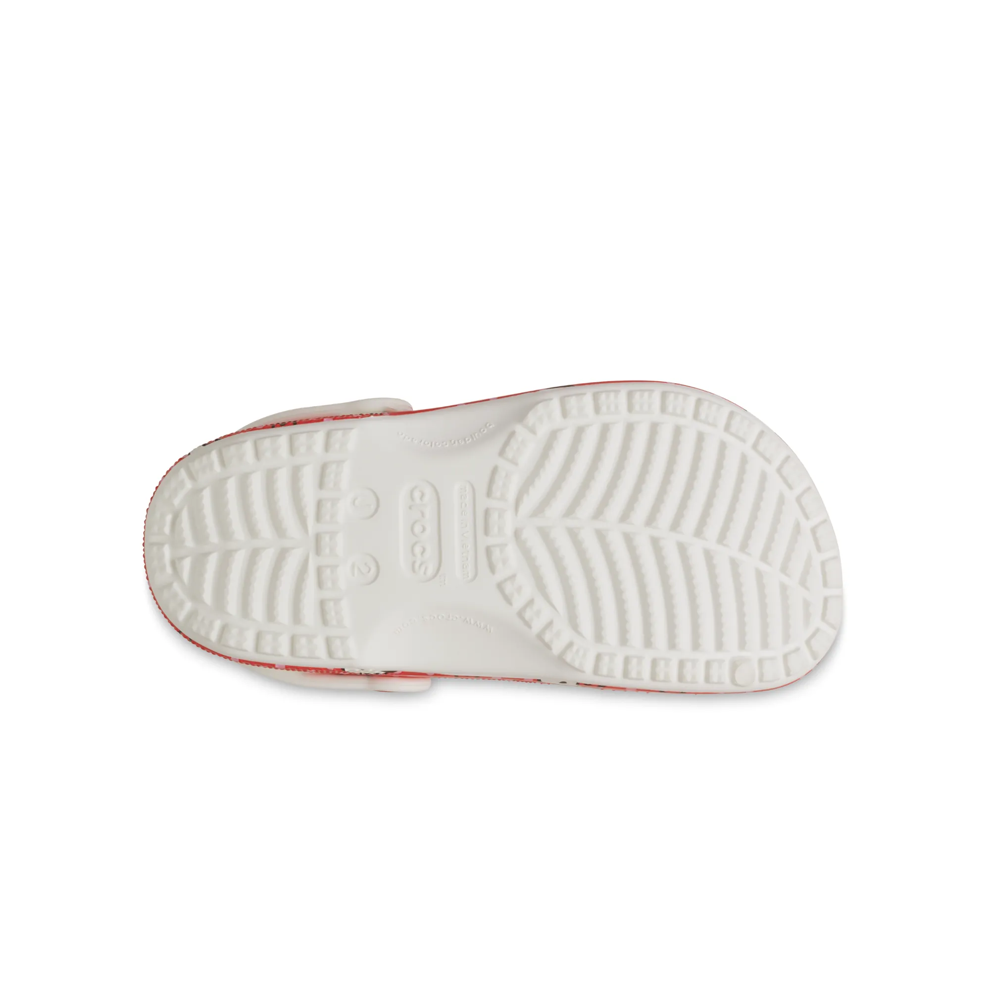 Crocs รองเท้าลำลองเด็ก KIDS HELLO KITTY RED CLASSIC CLOG