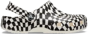 Crocs Kids' Warped Checker Classic Clog