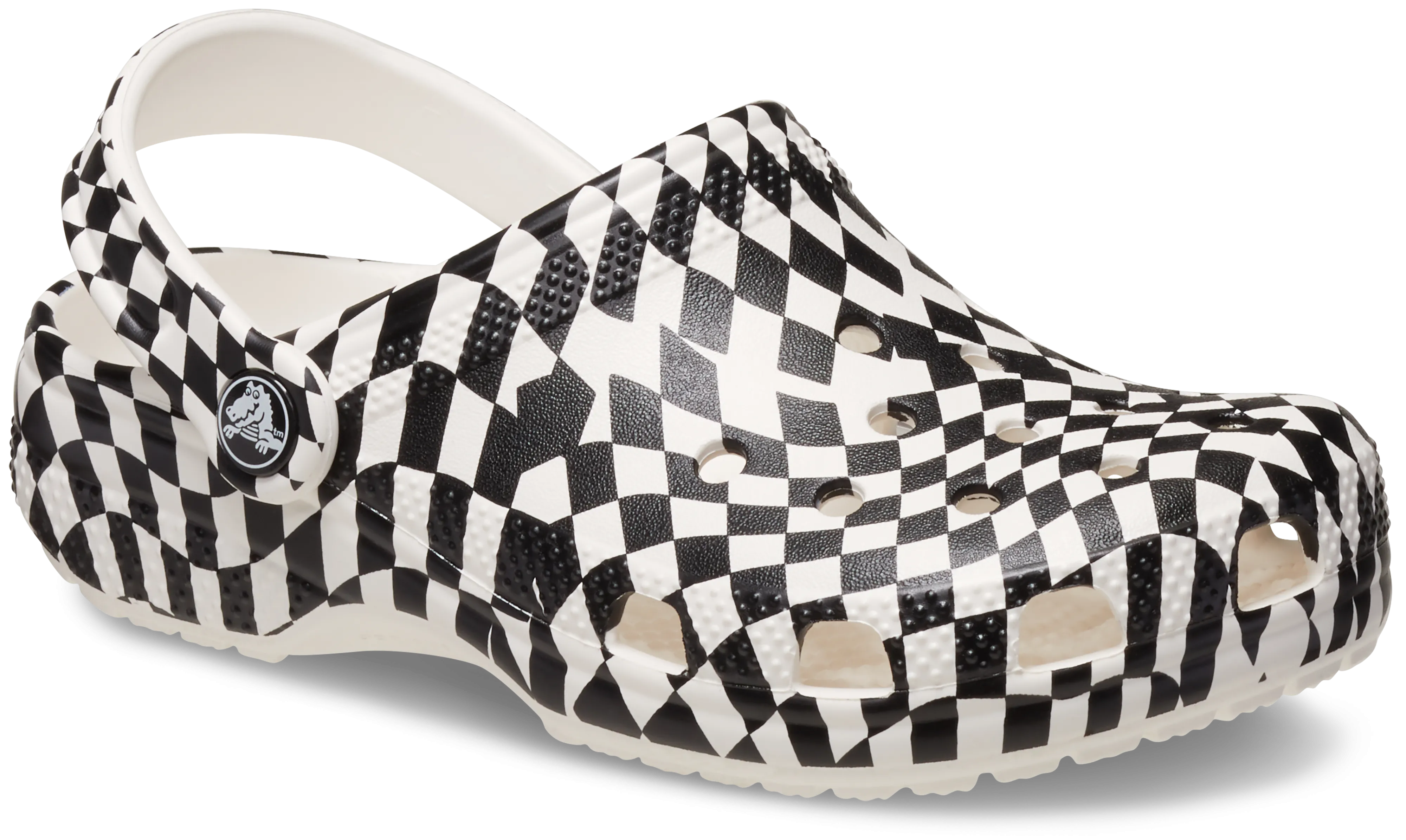 Crocs Kids' Warped Checker Classic Clog