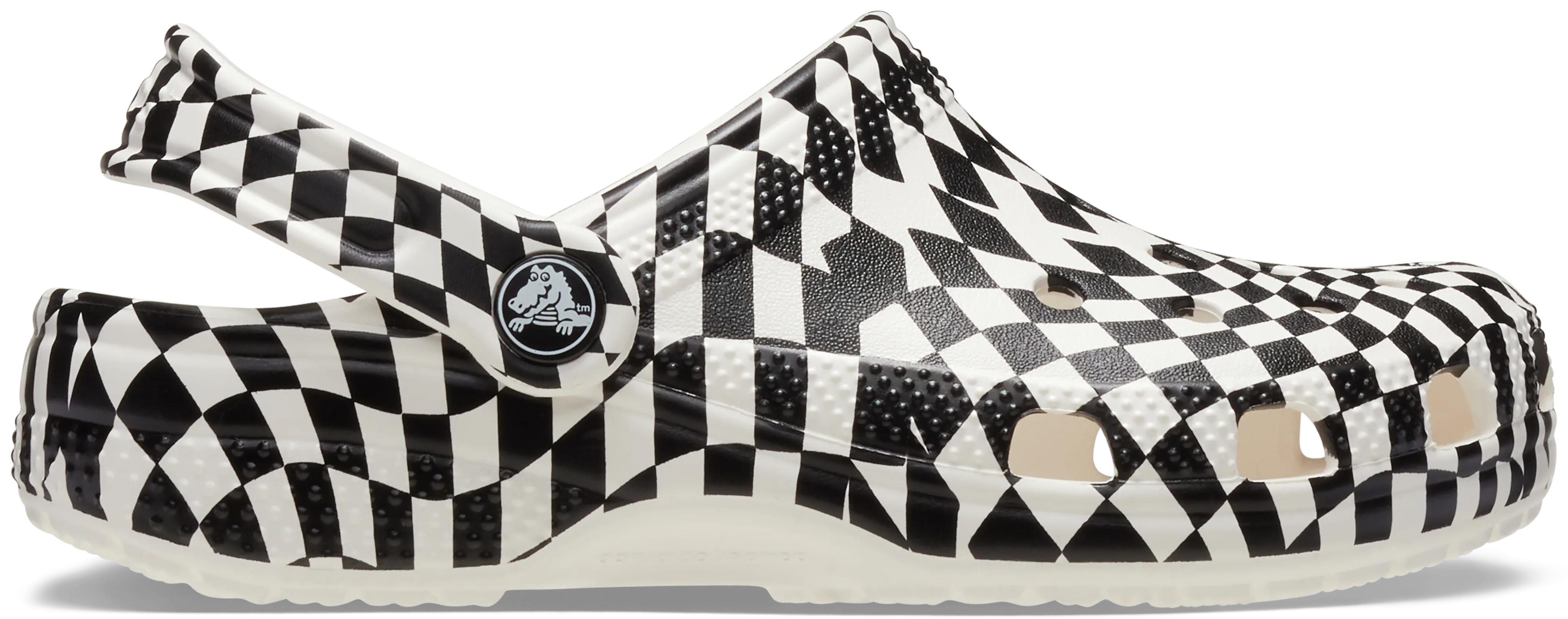 Crocs Kids' Warped Checker Classic Clog