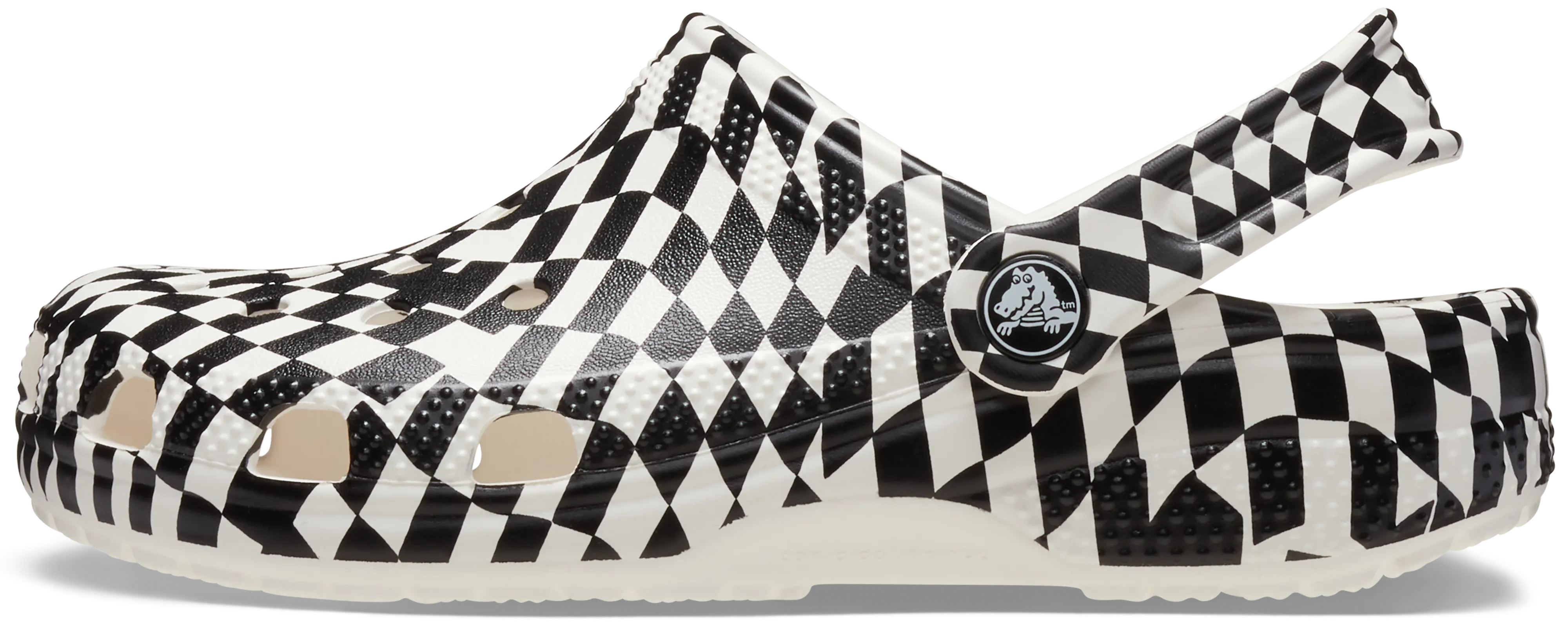 Crocs Kids' Warped Checker Classic Clog