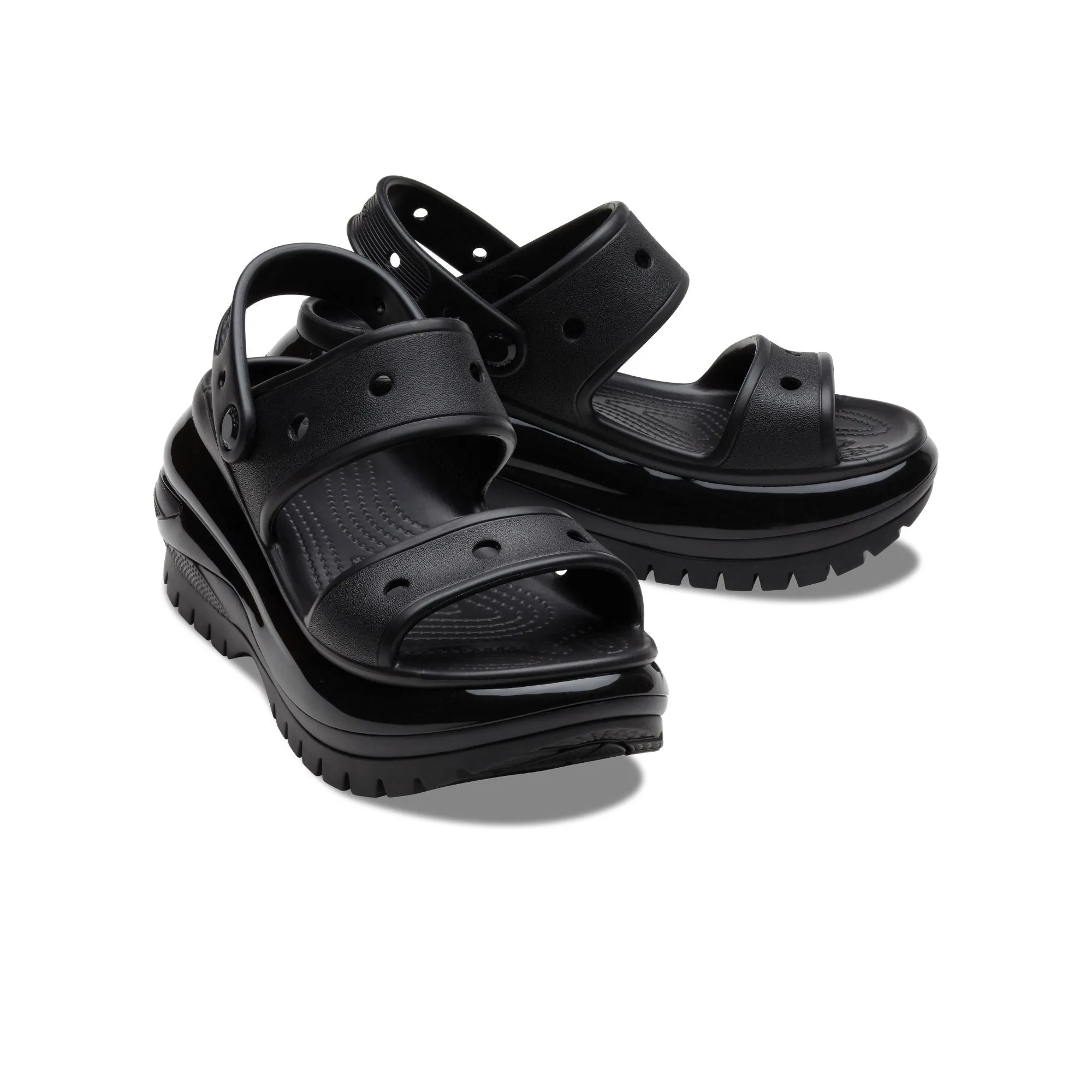 Crocs รองเท้าแตะผู้ใหญ่ MEGA CRUSH SANDAL