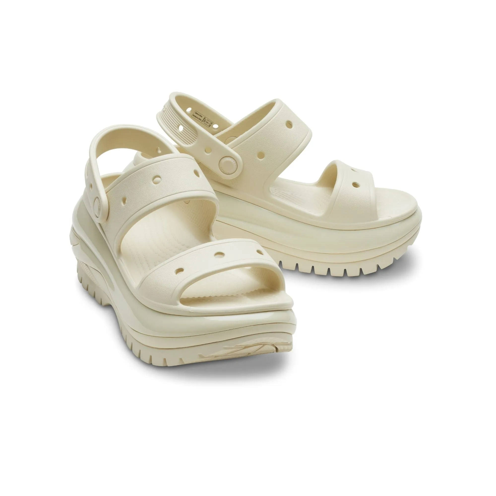 Crocs รองเท้าแตะผู้ใหญ่ MEGA CRUSH SANDAL