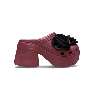 Crocs รองเท้าลำลองผู้ใหญ่ SIREN ROSETTE CLOG