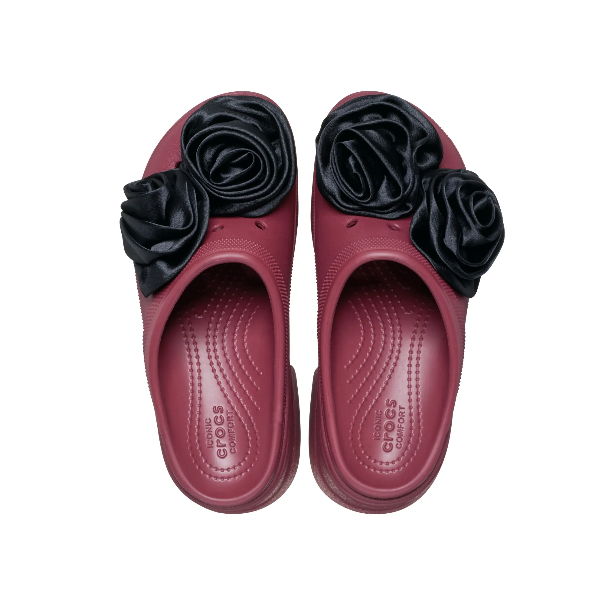 Crocs รองเท้าลำลองผู้ใหญ่ SIREN ROSETTE CLOG