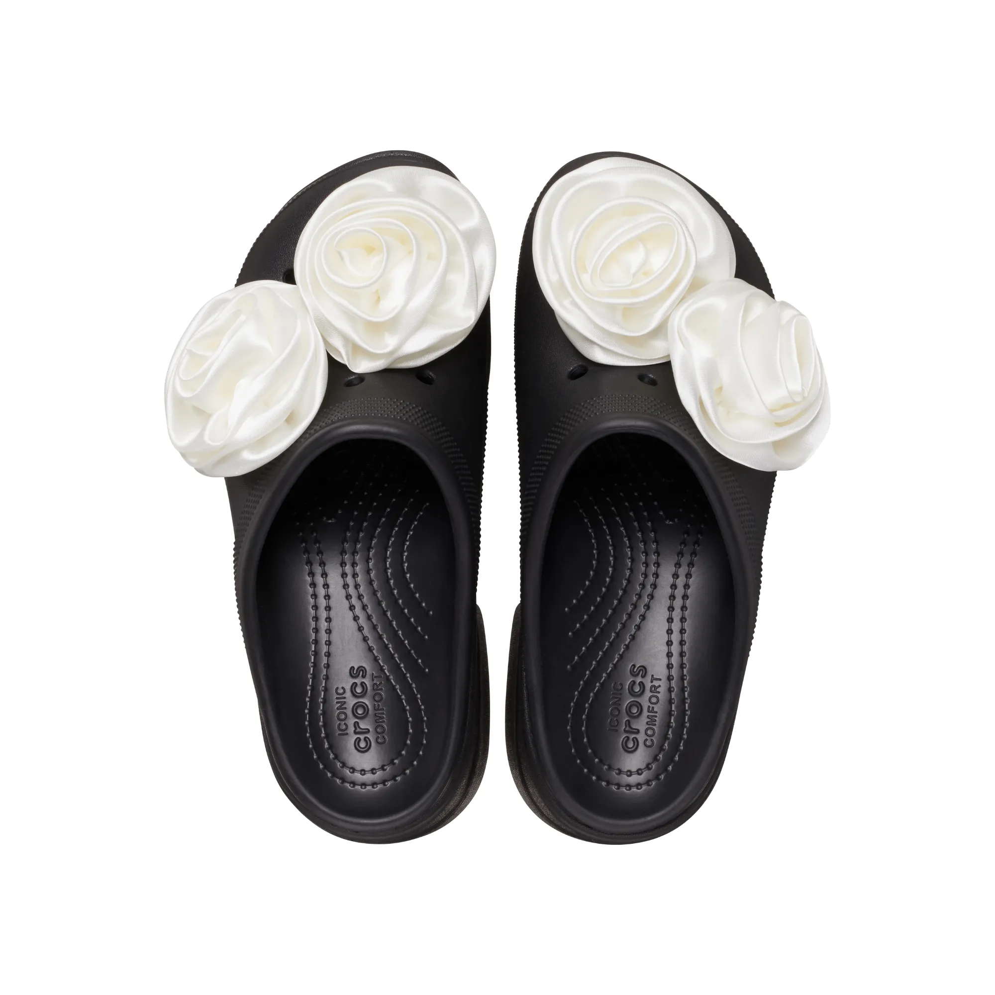 Crocs รองเท้าลำลองผู้ใหญ่ SIREN ROSETTE CLOG