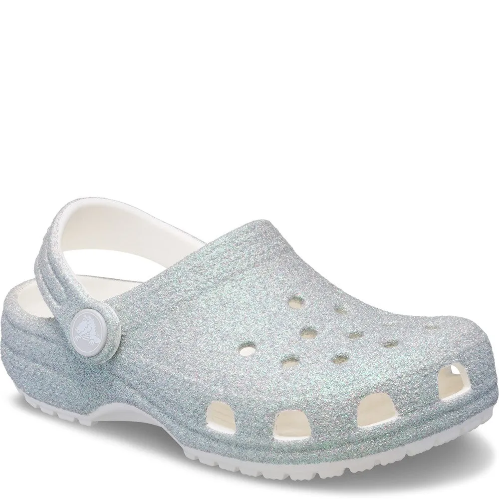 Crocs Toddler Classic Glitter Clog