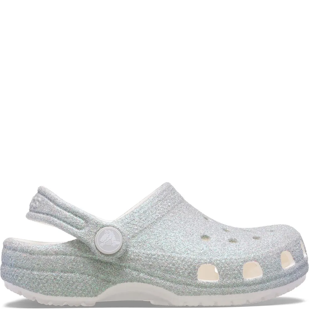 Crocs Toddler Classic Glitter Clog