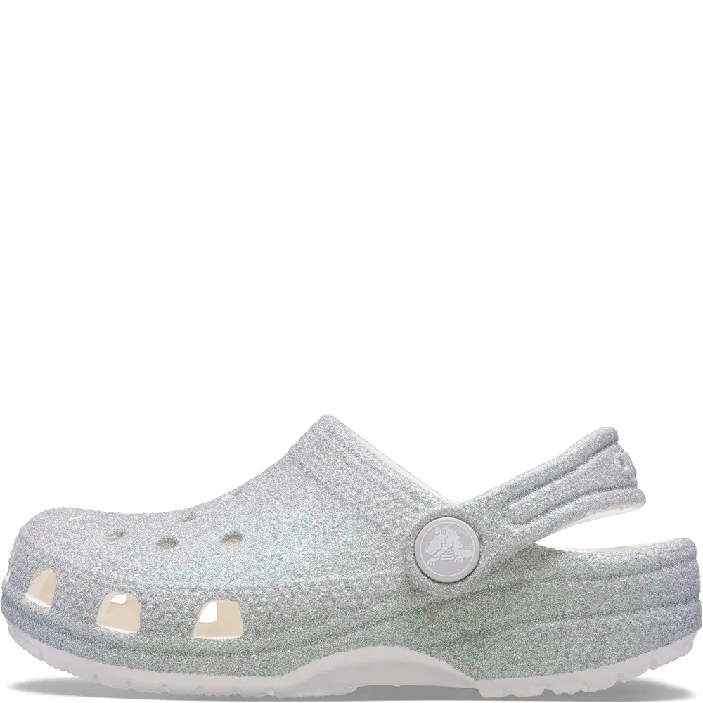 Crocs Toddler Classic Glitter Clog