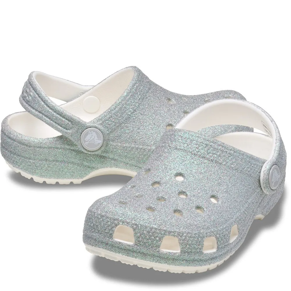 Crocs Toddler Classic Glitter Clog