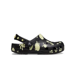 Crocs รองเท้าลำลองเด็ก TODDLER CLASSIC GLOW SPACE CLOG