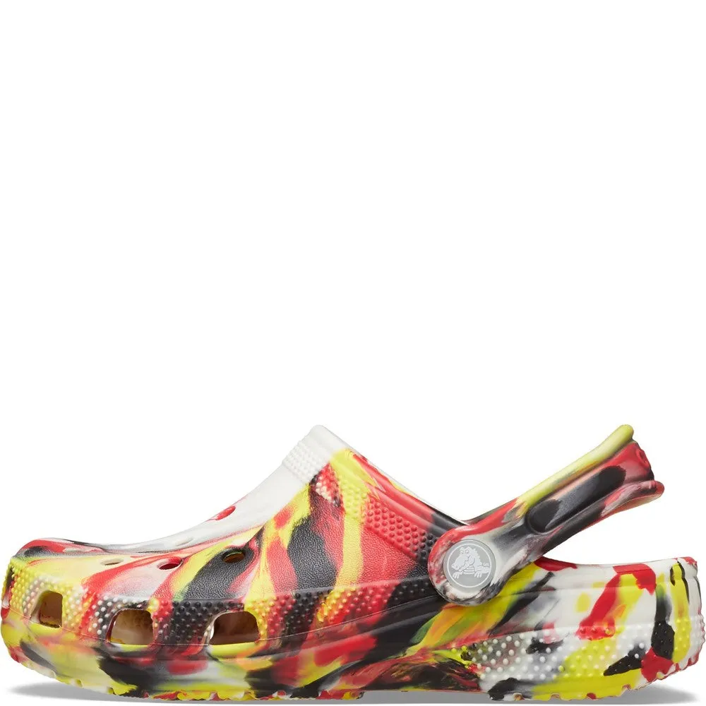 Crocs Toddler Classic Marbled Clog