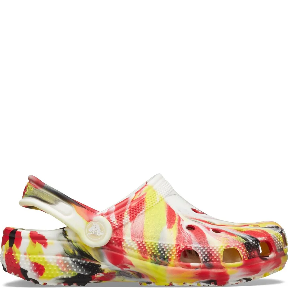 Crocs Toddler Classic Marbled Clog