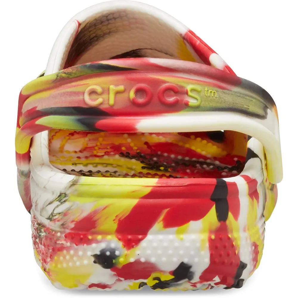 Crocs Toddler Classic Marbled Clog