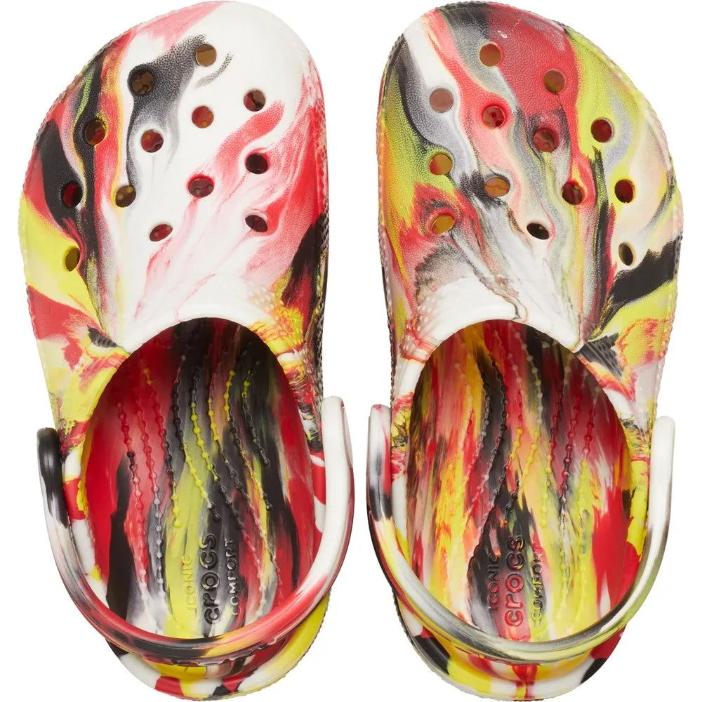 Crocs Toddler Classic Marbled Clog