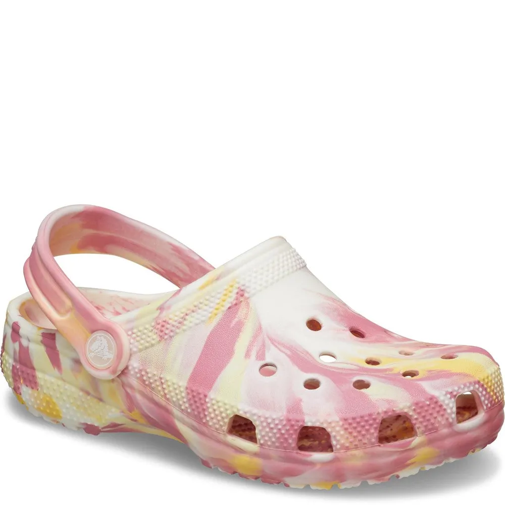 Crocs Toddler Classic Marbled Clog