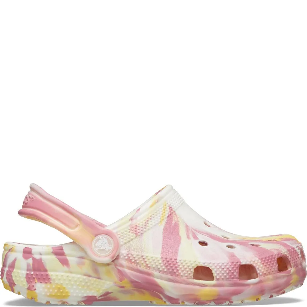 Crocs Toddler Classic Marbled Clog