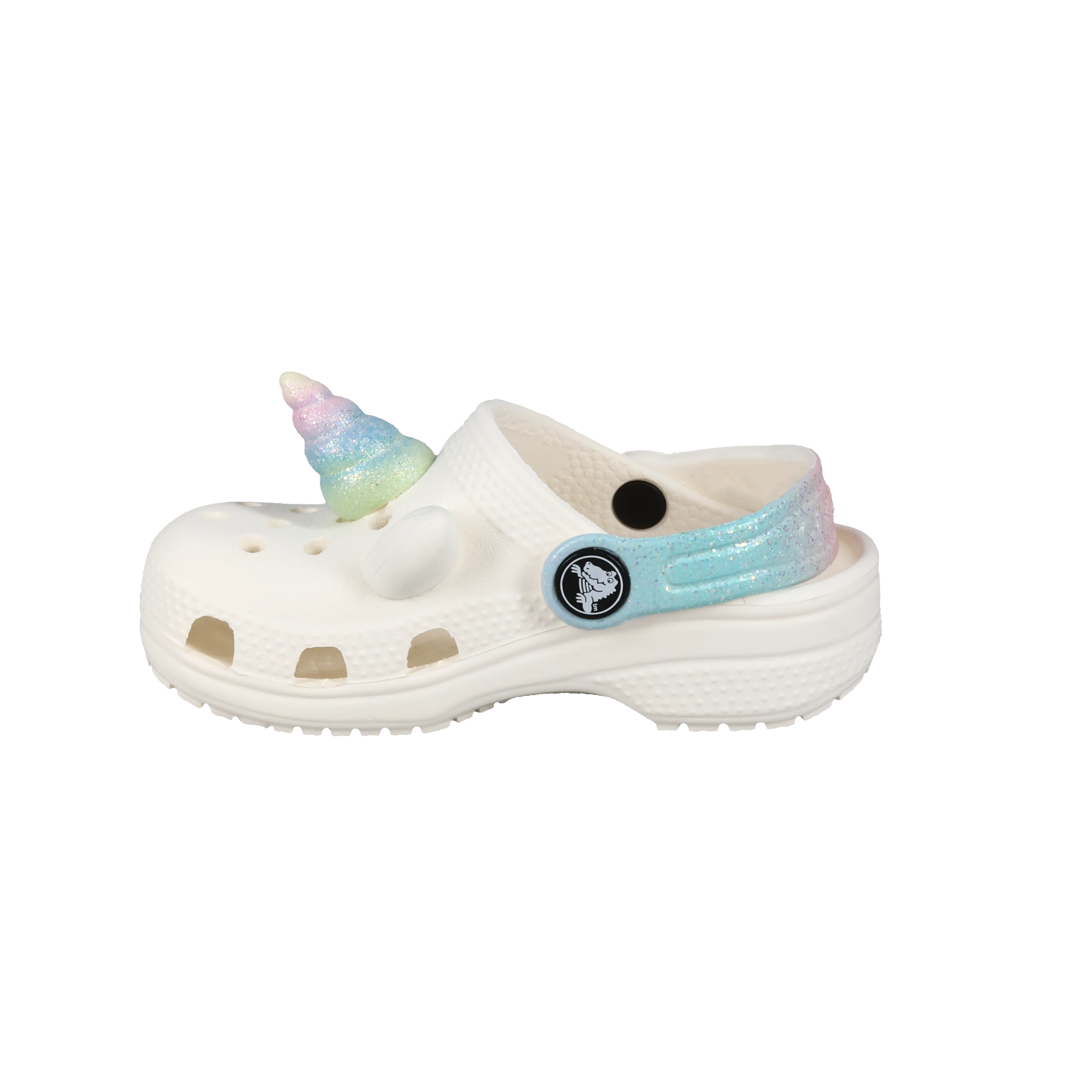 Crocs Toddlers I AM Rainbow Unicorn Classic Clog