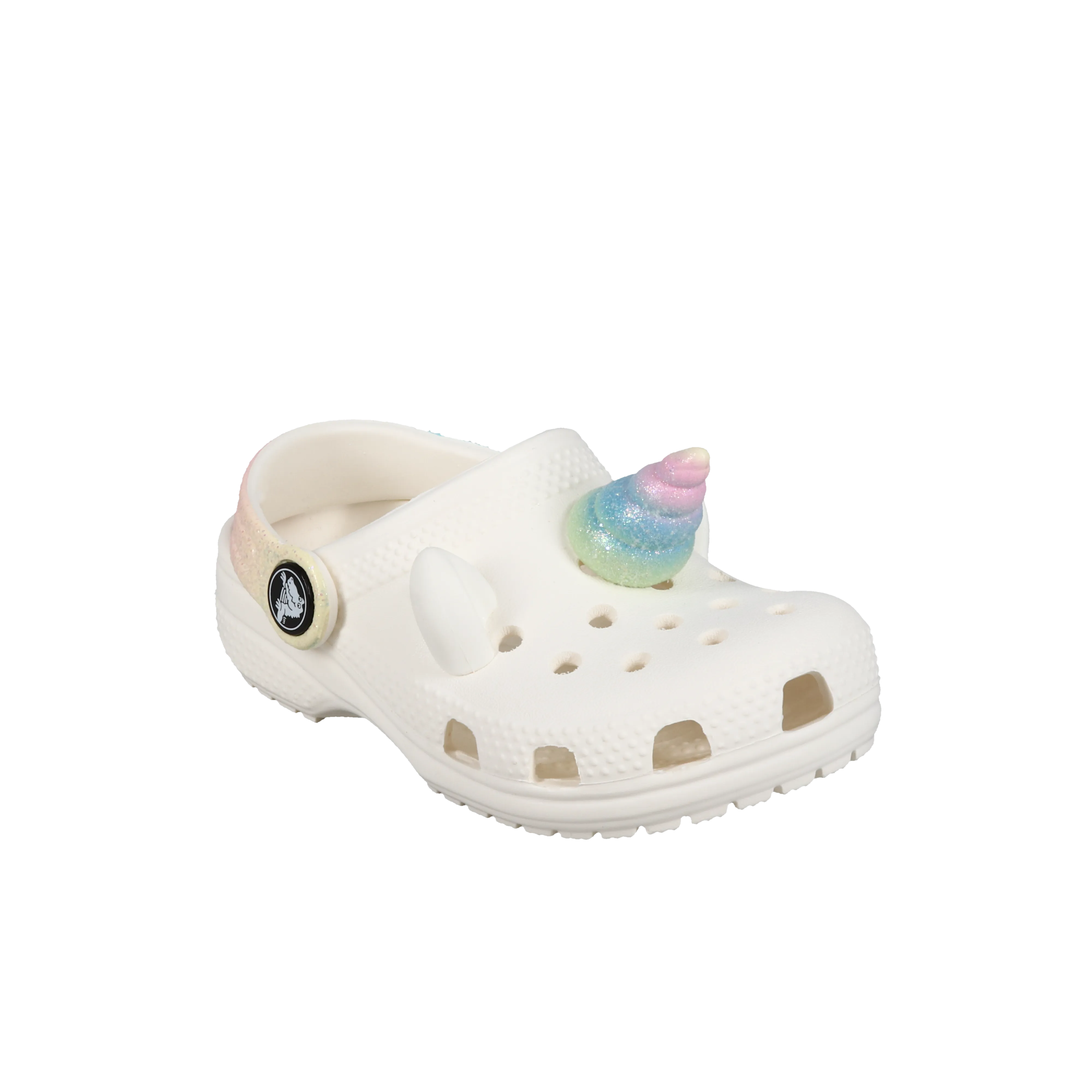 Crocs Toddlers I AM Rainbow Unicorn Classic Clog