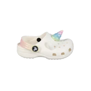 Crocs Toddlers I AM Rainbow Unicorn Classic Clog