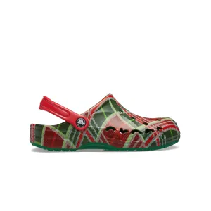 Crocs UNISEX BAYA HOLIDAY PLAID CLOG