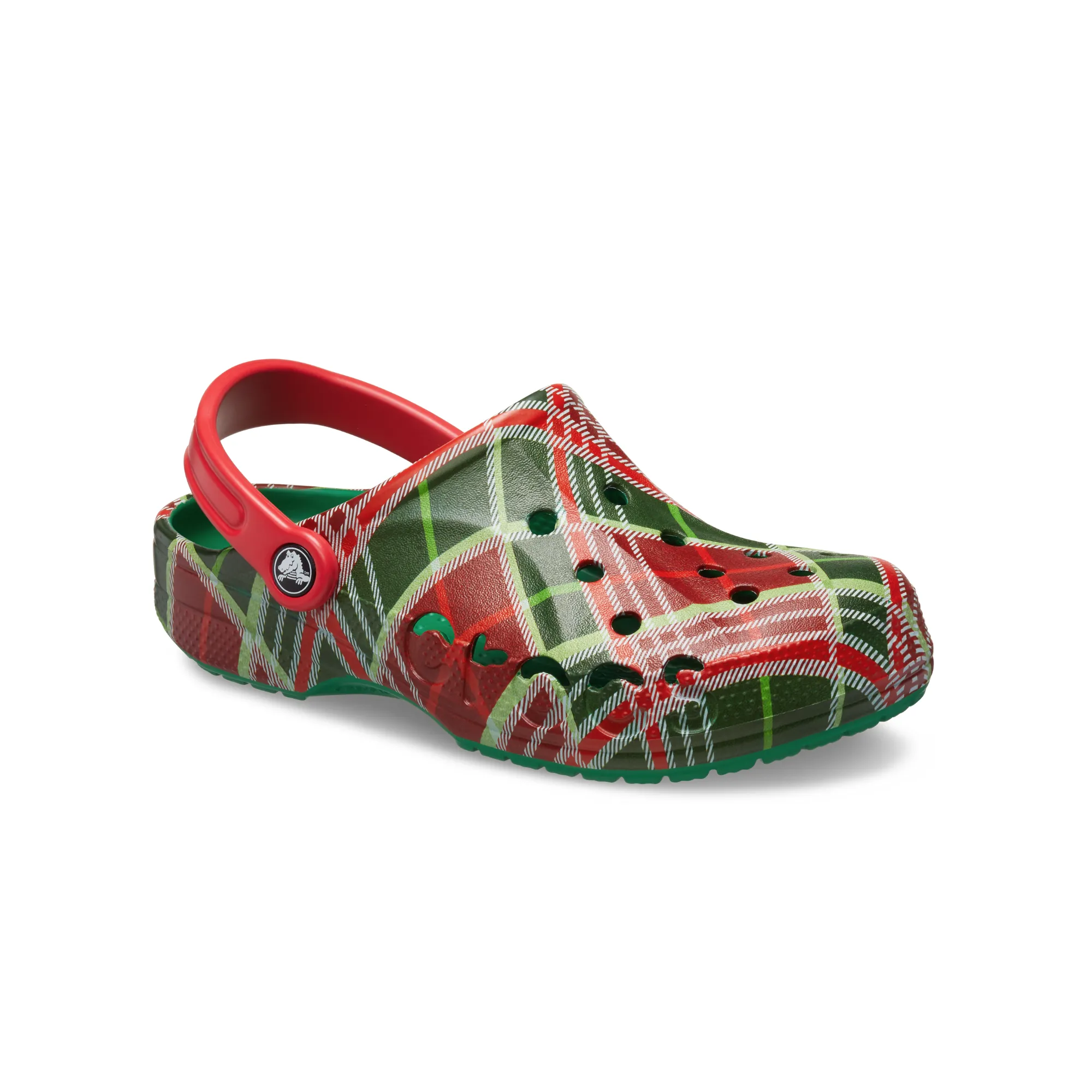 Crocs UNISEX BAYA HOLIDAY PLAID CLOG