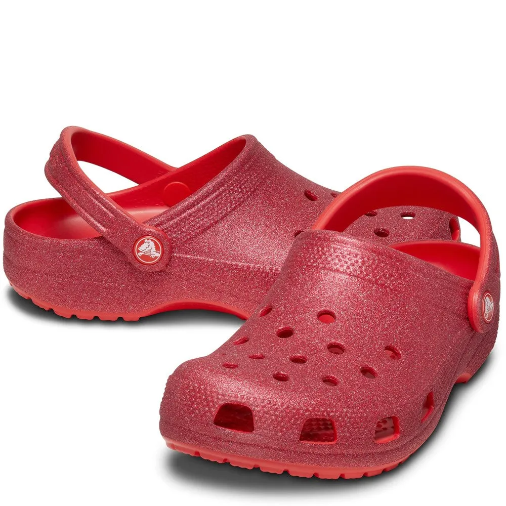 Crocs Unisex Classic Glitter Clog