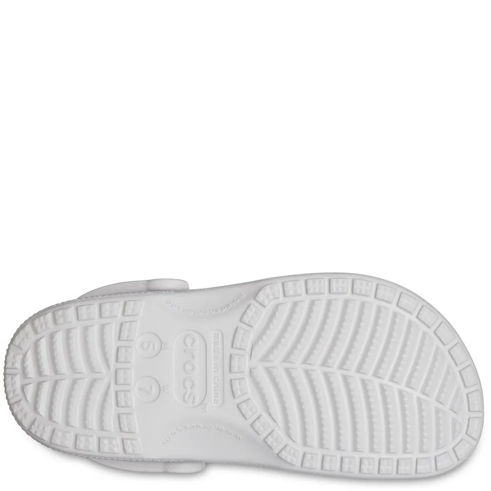 Crocs Unisex Classic Glitter Clog