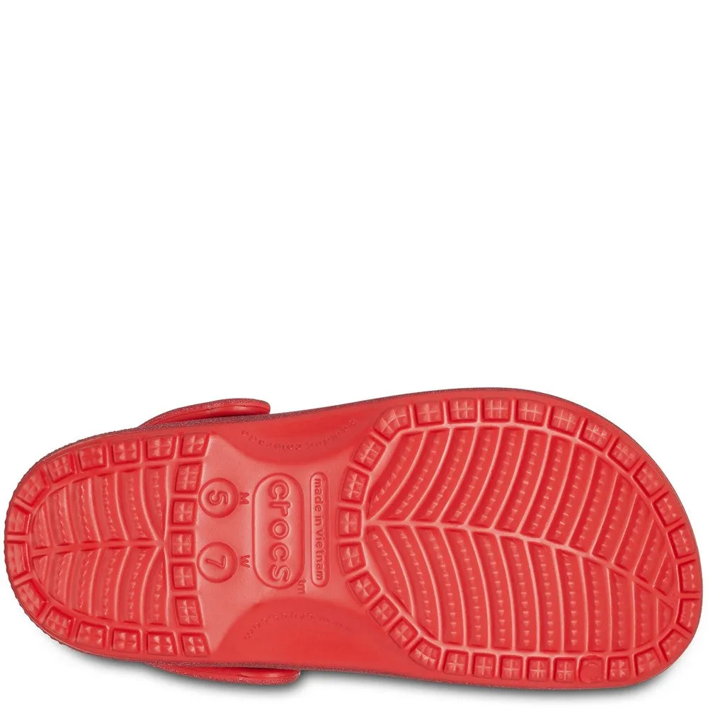 Crocs Unisex Classic Glitter Clog