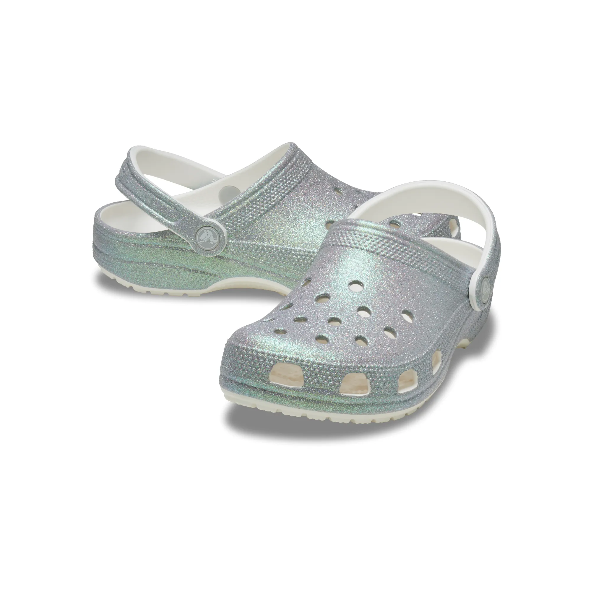 Crocs UNISEX CLASSIC IRIDESCENT GLITTER CLOG