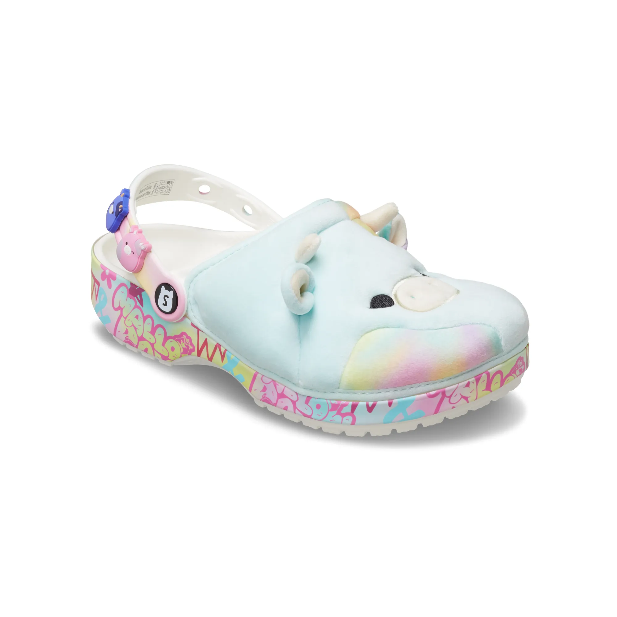 Crocs UNISEX CLASSIC SQUISHMALLOWS COW CLOG