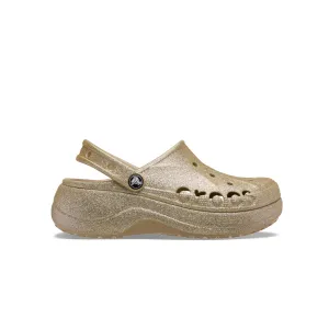 Crocs WOMEN'S  BAYA PLATFORM GLITTER CLOG