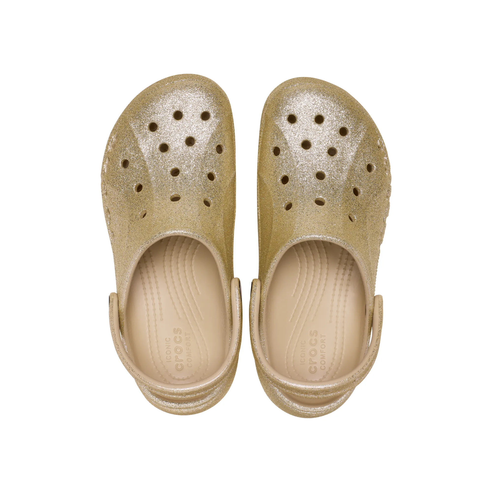 Crocs WOMEN'S  BAYA PLATFORM GLITTER CLOG