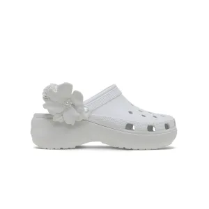 Crocs WOMEN'S  CLASSIC PLATFORM BOUQUET CLOG