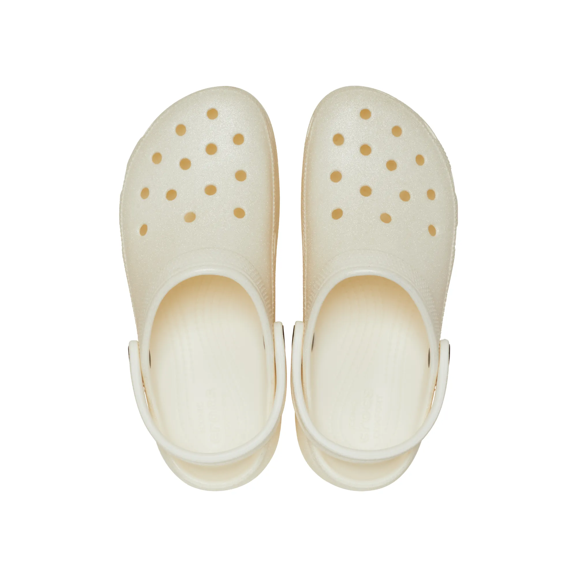 Crocs WOMEN'S CLASSIC PLATFORM GLITTER CLOG