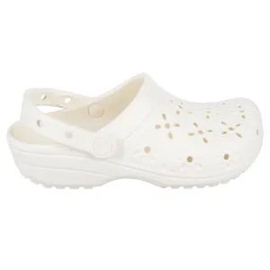 Crocs Women's Floral Cut-Out Clog