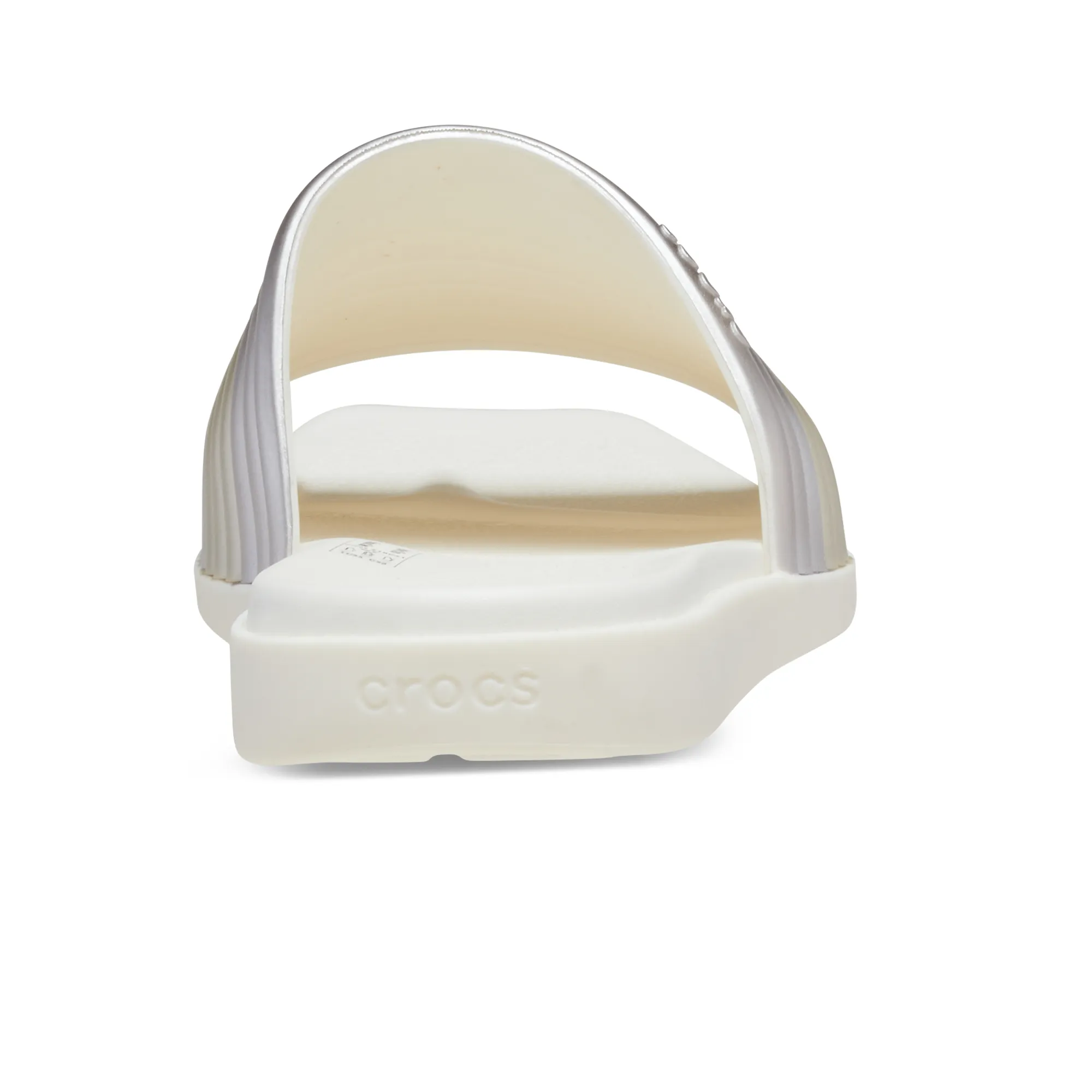 Crocs WOMEN'S MIAMI METALLIC SLIDE