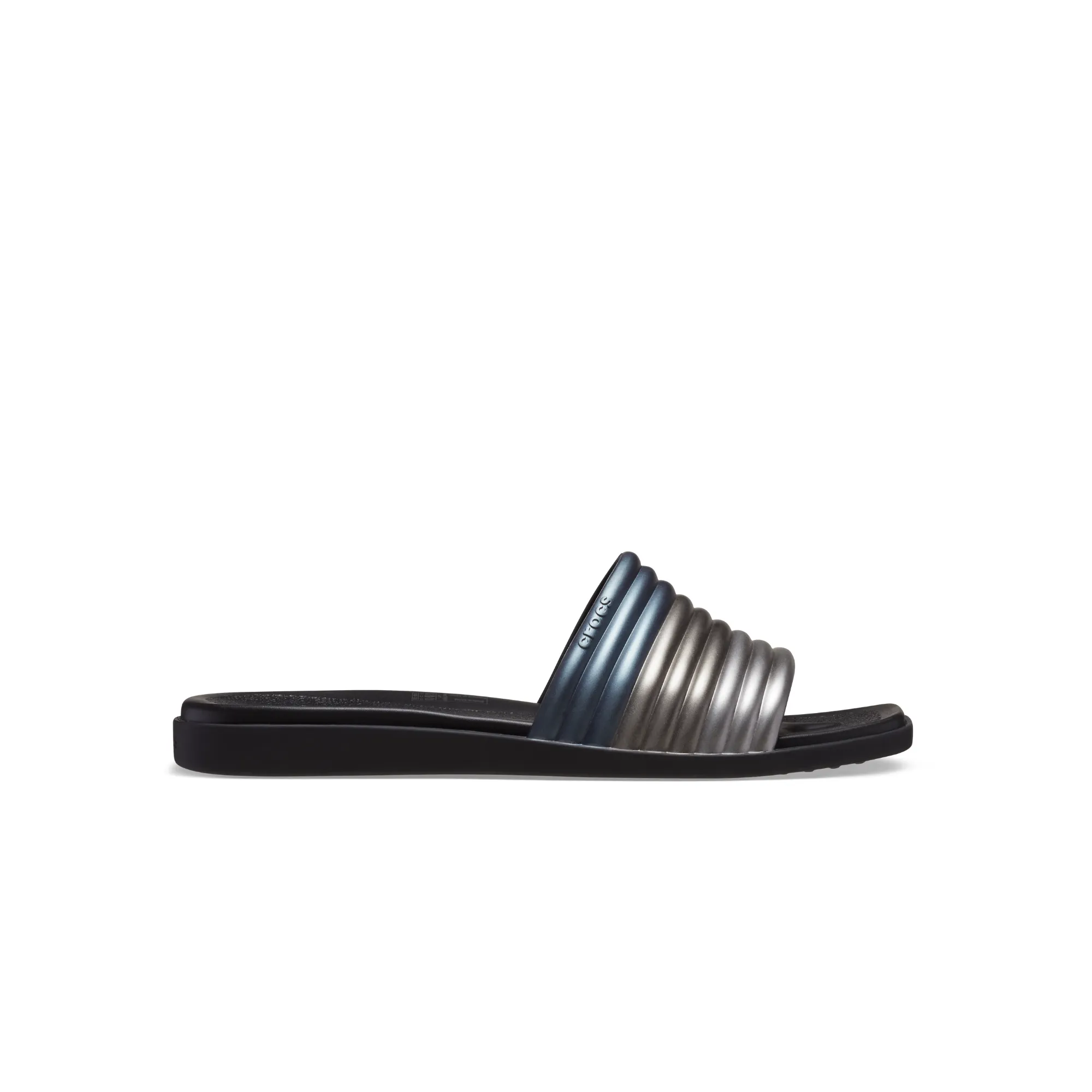 Crocs WOMEN'S MIAMI METALLIC SLIDE