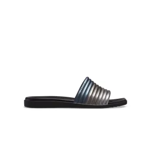 Crocs WOMEN'S MIAMI METALLIC SLIDE