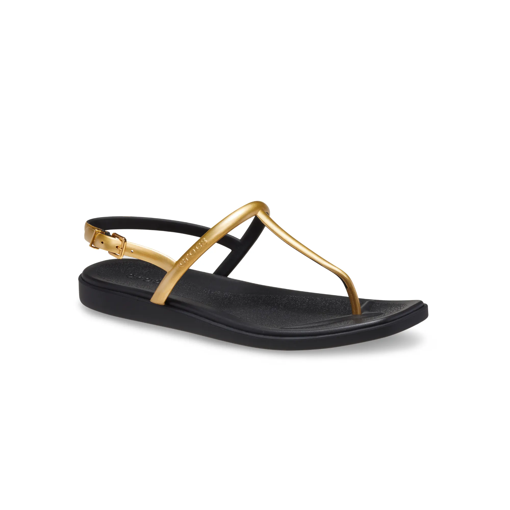 Crocs WOMEN'S MIAMI METALLIC THONG FLIP