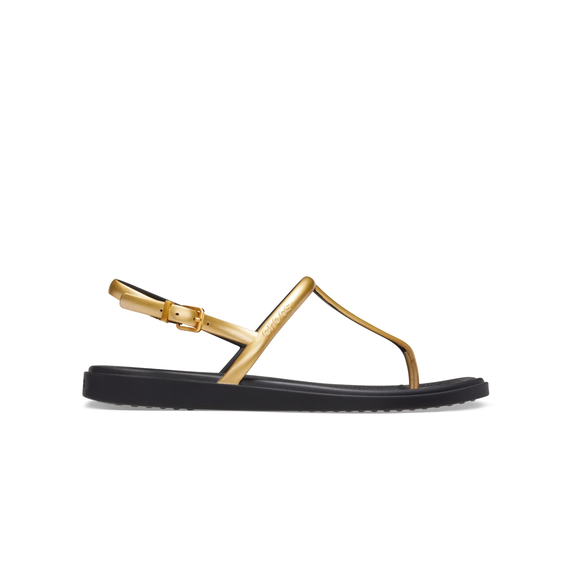 Crocs WOMEN'S MIAMI METALLIC THONG FLIP