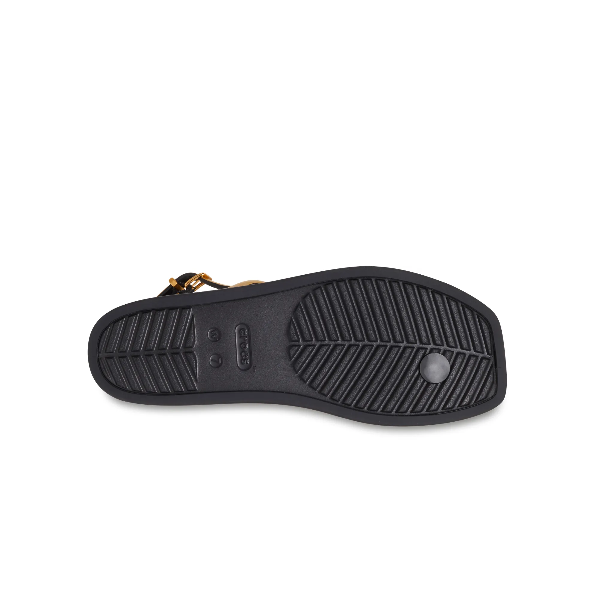 Crocs WOMEN'S MIAMI METALLIC THONG FLIP