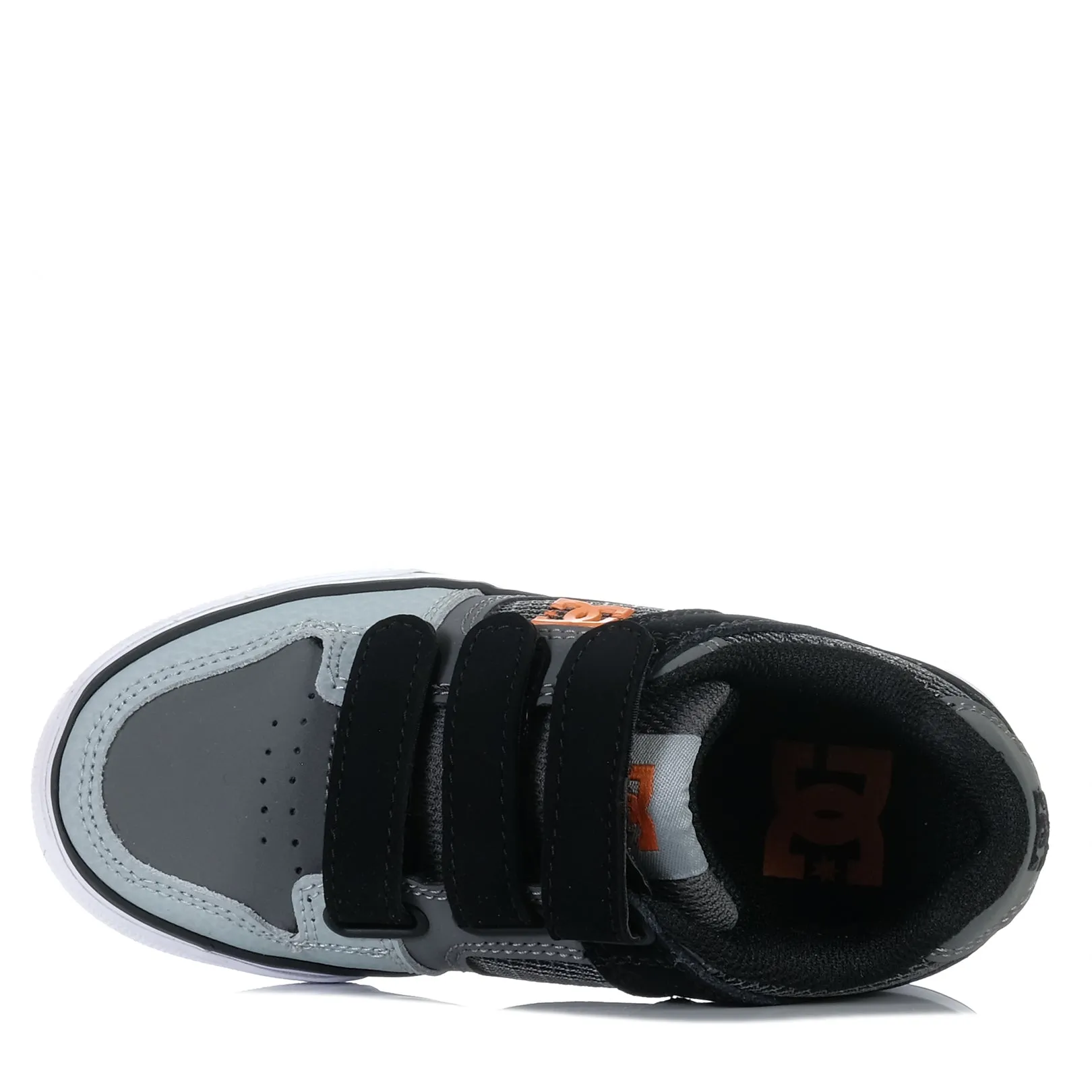 DC Shoes Pure Velcro Grey/Orange